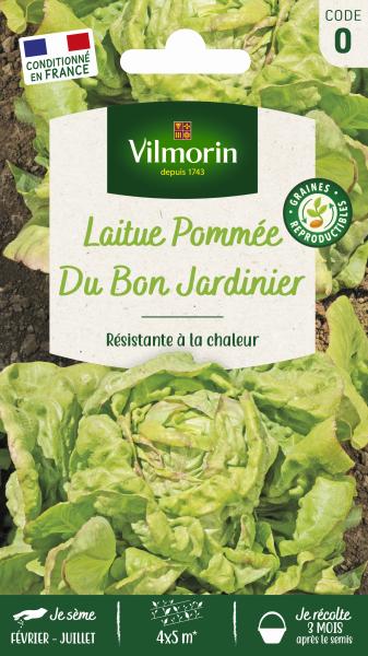 Potagères - Laitue Pommée du Bon Jardinier - PACKAGING_RECTO